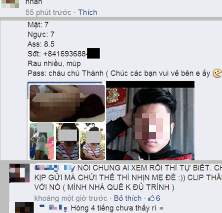 Phản cảm chàng trai hứa hẹn tung clip sex 76 phút câu like