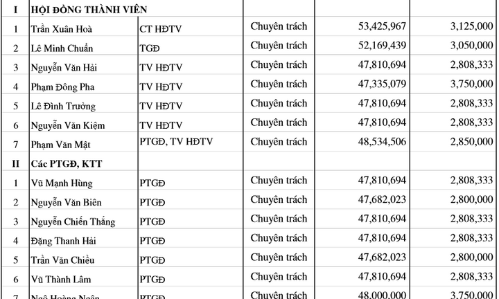 Bầu Đức và các sếp tập đoàn nhận lương bao nhiêu một tháng?