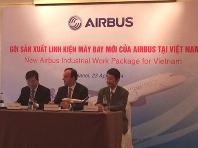 Airbus tin chọn Nikkiso Việt Nam sản xuất linh kiện máy bay 