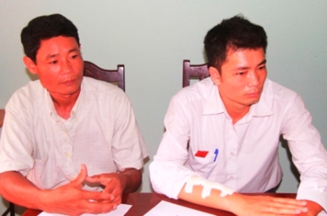 Trưởng công an xã bị chém trọng thương vẫn truy bắt