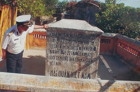 “Bia chủ quyền quần đảo Trường Sa” là di tích cấp quốc gia