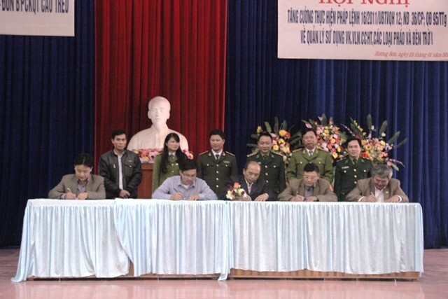 Hà Tĩnh: Đảm bảo an ninh trật tự dịp Tết Nguyên đán 2015