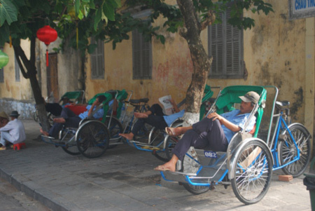 Xích lô, xe ôm ở Đà Nẵng được hỗ trợ Tết 250.000 đồng/người