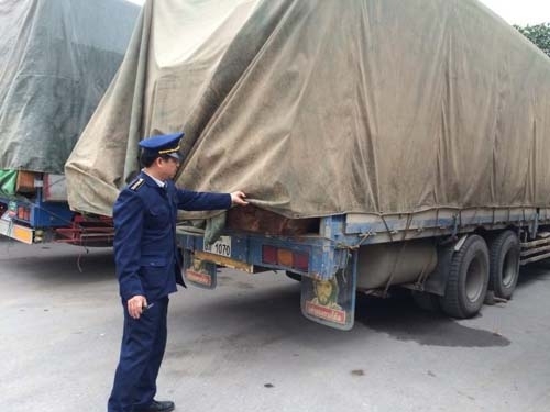 Liên tiếp bắt nhiều vụ vận chuyển gỗ từ Lào về Việt Nam tiêu thụ