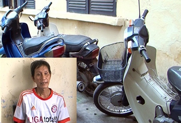 Trộm xe máy cũ của người đi chợ để... bán phế liệu