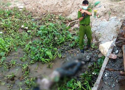 Sự thật vụ xác chết trôi sông bị trói 2 chân, buộc miếng xốp