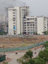 Hà Nội: Cháy trường cán bộ, hàng chục học viên tháo chạy