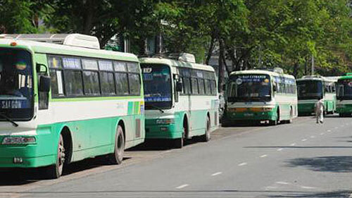 TP HCM tăng cường xe phục vụ Tết Dương lịch 2015