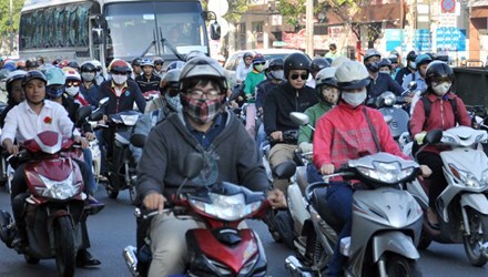 Chùm ảnh: Người Sài Gòn đón đợt lạnh nhất mùa khô