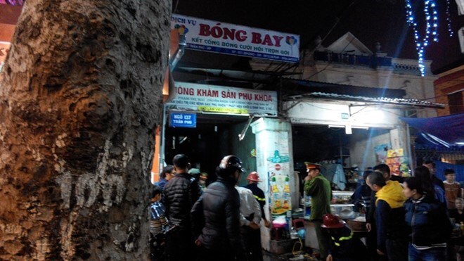 Nổ bình khí nén tối 30 Tết, 3 người nhập viện