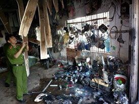 Bình Phước: Phóng hỏa đốt nhà người xô xát với mình?