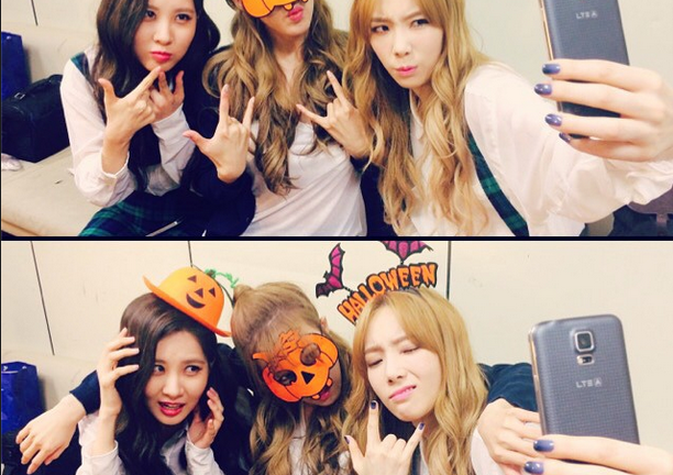 SNSD khoe ảnh hóa trang đậm chất Halloween