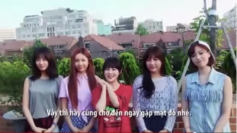T-ara tổ chức minishow tại Việt Nam đầu năm 2015