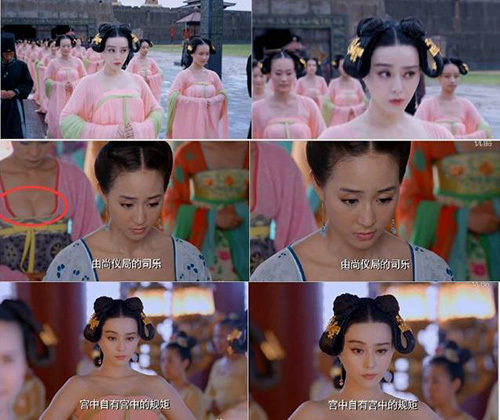 Tranh cãi không dứt về trang phục quá gợi cảm của Võ Tắc Thiên