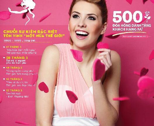 Cùng Crescent mall tôn vinh 