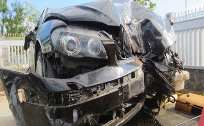 Nghi vấn BKS giả vụ Thượng úy CSGT lái xe BMW tông chết người