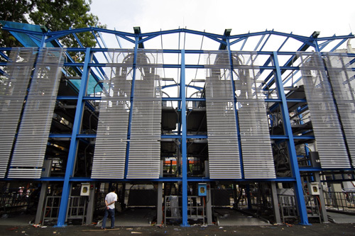 Hà Nội: Lắp giàn đỗ xe ô tô