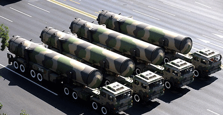 Trung Quốc đưa 10 tên lửa đạn đạo tầm bắn vươn đến Mỹ vào biên chế