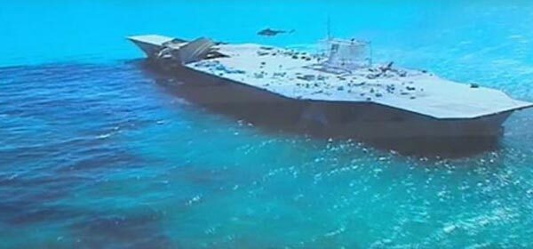 Iran thử nghiệm tên lửa, bắn phá tàu sân bay mô hình Mỹ