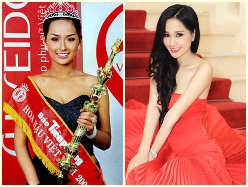 Hoa hậu Việt “lên đời” nhan sắc sau đăng quang