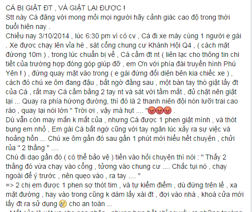 Diễm Hương bình tĩnh giật lại điện thoại bị cướp dù bầu 5 tháng