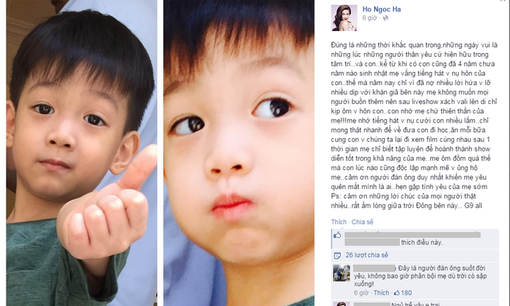 Hà Hồ cảm ơn “người đàn ông duy nhất cô yêu”