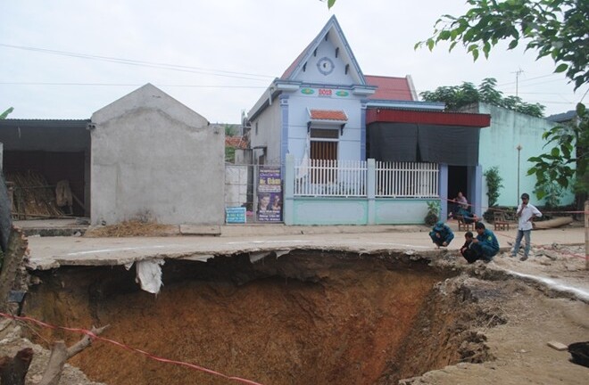 Phát hiện hang caster nằm gần 