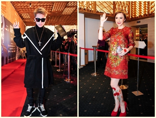 Sơn Tùng M-TP, Angle Phương Trinh đẹp khác thường trên thảm đỏ