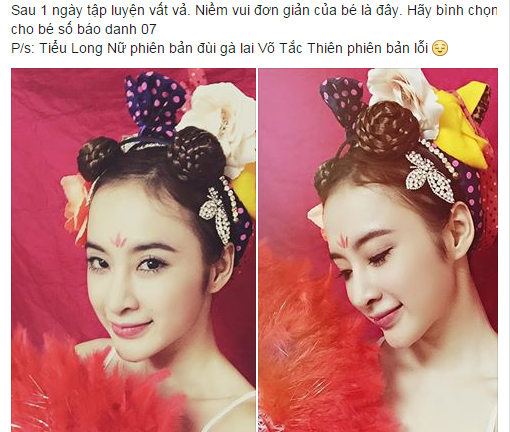 Angela Phương Trinh hóa Tiểu Long Nữ với “tóc đùi gà” nhí nhảnh