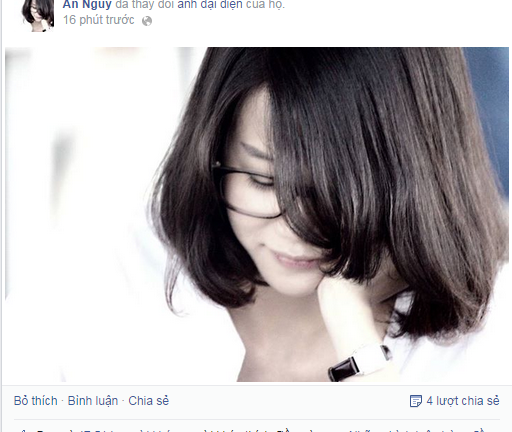 An Nguy bất ngờ thay avatar tóc ngắn cá tính