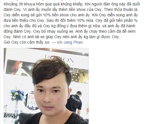 DJ Oxy bị bầu show tỉnh lẻ hành hung