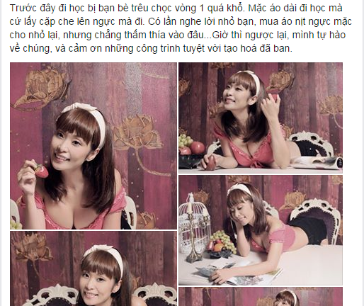  “Bỏng mắt” với “công trình tạo hóa” của Lê Kiều Như