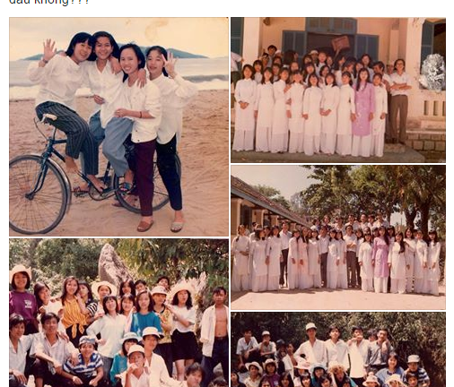 Danh hài Thúy Nga khoe ảnh thời học sinh nhí nhảnh