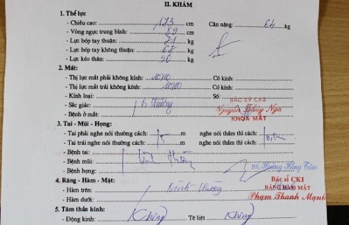 Cấp đổi bằng lái lái xe không cần giấy chứng nhận sức khỏe