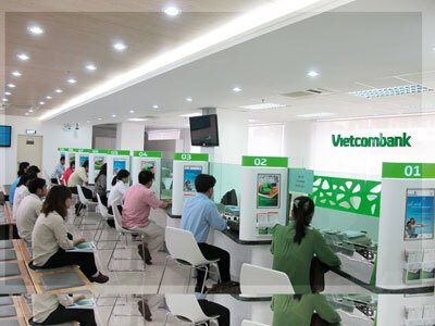 Vietcombank trả lương 