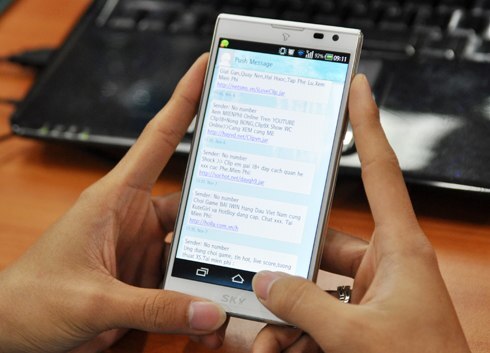 Phạt doanh nghiệp phát tán tin rác 1,375 tỷ đồng