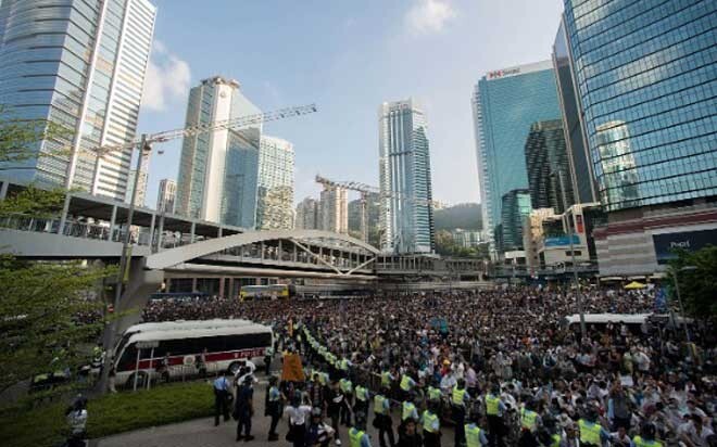 Biểu tình ở Hong Kong khiến gần 12 tỷ USD 