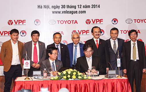 Toyota đồng hành cùng V-League 2015
