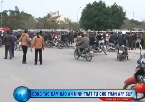 Ra quân đảm bảo an toàn trận Bán kết Việt Nam-Malaysia