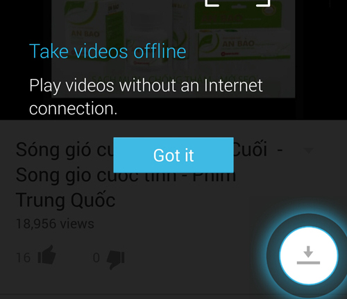 Đứt cáp, không có wifi vẫn xem được video trên YouTube