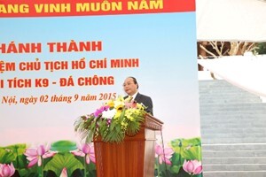 Khánh thành Nhà tưởng niệm Hồ Chủ tịch tại khu di tích K9