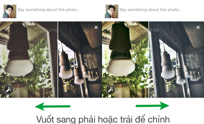 Facbook cho ra mắt tính nắng mới để chỉnh màu ảnh
