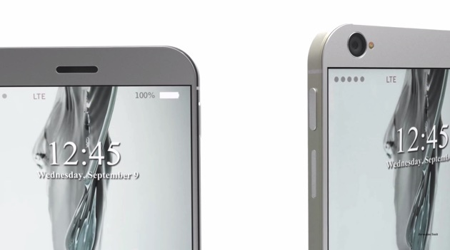iPhone 8 với hai màn hình xuất hiện