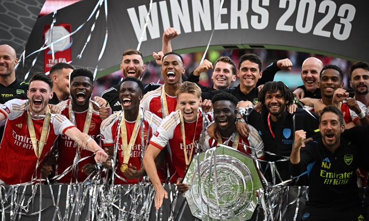 Đánh bại Manchester City ở loạt sút luân lưu, Arsenal giành chức vô địch Siêu Cúp Anh