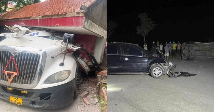 Tin tức tai nạn giao thông mới nhất ngày 19/8: Đâm đổ cổng doanh nghiệp, tài xế xe container nguy kịch