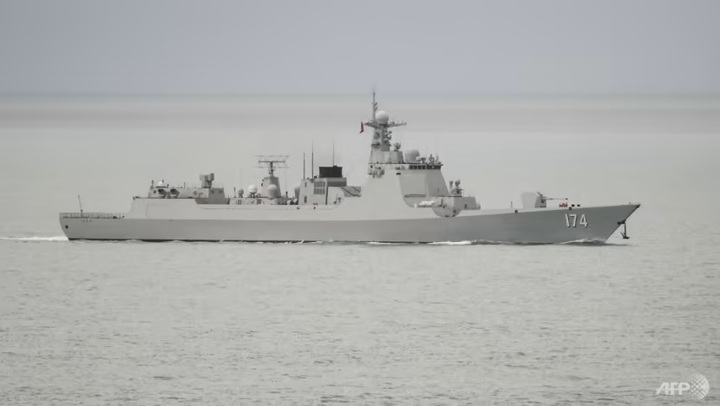 Nga - Trung tập trận hải quân chung ở biển Hoa Đông