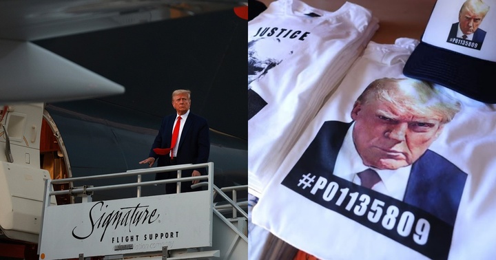 Cựu Tổng thống Donald Trump thu được hơn 7 triệu USD sau khi trình diện nhà tù