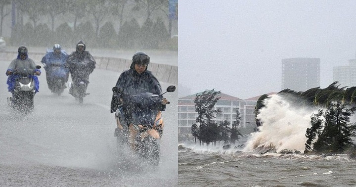 Miền Bắc mưa to trước dịp nghỉ lễ 2/9