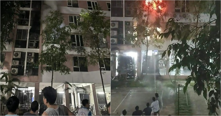 Hà Nội: Cháy căn hộ trong toà chung cư 6 tầng lúc rạng sáng