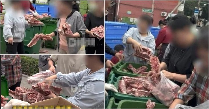 Nhà hàng tiêu hủy 2 tấn xương cừu sắp hết hạn, người dân kéo nhau đến lục thùng rác mang về